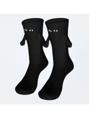 Mıknatıslı El Ele Tutuşan Çorap, Unisex Arkadaşlık,sevgili,komik Çorap