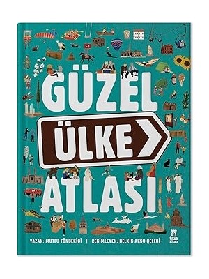 Taze Kitap Güzel Ülke Atlası (Ciltli) + Iyi Geceler Minikler: Uyku Öncesi Hikayeler + Çöp Ülkesi Set