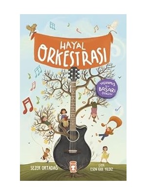 Timaş Çocuk Yayınları Hayal Orkestrası + Mutlu Hayalperest + Sakar Cadı Vini'nin Çiftliği + 4 Kitap Set
