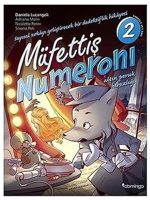 Domingo Yayınevi Müfettiş Numeroni 2 - Altın Peruk Hırsızlığı + Çocuklar Için Atatürk (Kapak Değişebilir) + 18 Kitap Set