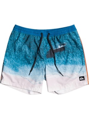 Quiksilver Jetlag Volley 15 Erkek Mavi Volley Short