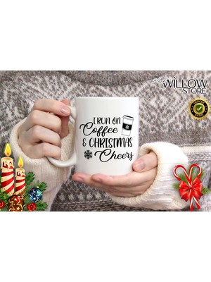 Willow Store Merry Christmas ,noel Temalı Porselen Kupa Bardak,yılbaşı,merry Christmas,hediyelik 92