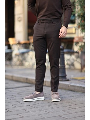 Sardınelli Özel Tasarım Yandan Cepli Kumaş Pantalon