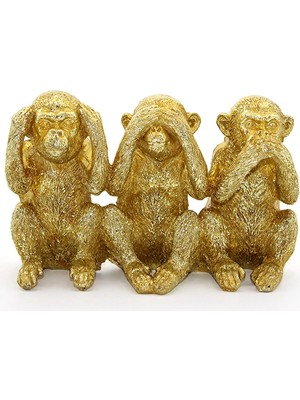 Moresun Buğz Polyester 3 Maymun  - Görmedim Duymadım Bilmiyorum