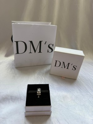 DMs Silver Mezun Bilge Baykuş Gümüş Charm'ı