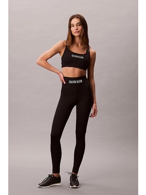 Calvin Klein Intense Power Tam Boy Kadın Siyah Tayt  LVGWF5L635-UB1