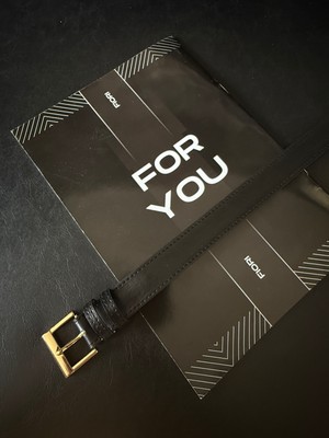 Fiori Kare Gold Tokalı Kadın Pantolon Kemeri, Ceket Kemeri, Gömlek Kemeri, Elbise Kemeri