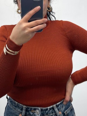 Nisum Yarım Balıkçı Triko Kazak