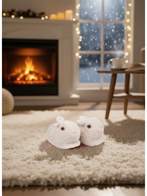 Livona Store Yetişkin Peluş Tavşan Panduf – Ultra Yumuşak, Sıcak Tutucu, 36-38 / 38-40 Numara