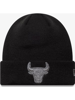 New Era Chicago Bulls Nba Metallic Unisex Siyah Bere.-