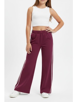 Modanino Kız Çocuk Oysho Kumaş Eşofman Alt Çift Biyeli 6-14 Yaş 12458