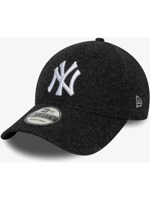 New Era 9forty New York Yankees Melton Wool Unisex Siyah Şapka.-