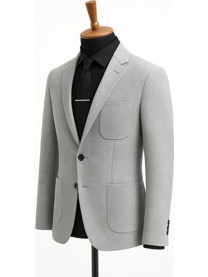 Classics Men Erkek Italyan Kesim Astarsz Blazer Ceket Klasik ve Modern Şıklık - 7472
