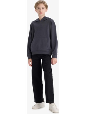 Defacto Erkek Çocuk Sweat E9558A8/AR126 Anthra