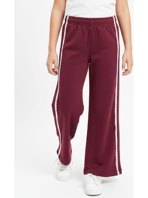 Modanino Kız Çocuk Eşofman Alt -3 Iplik Diyagonal Kumaş- 6-14 Yaş 12460