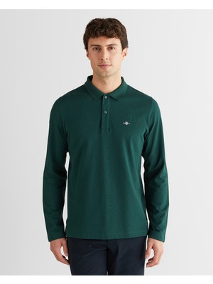 Gant Erkek Yeşil Regular Fit Polo Yaka Polo 2425334T.374