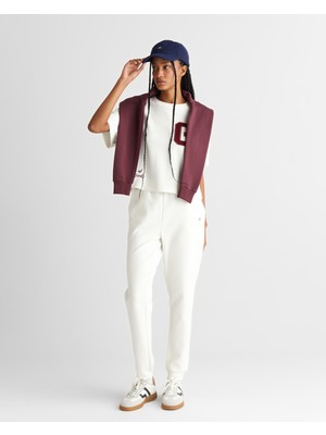 Gant Kadın Beyaz Regular Fit  Eşofman Altı 42625318T.113