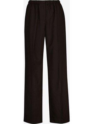 Gant Kadın Kahverengi Relaxed Fit Yün Pantolon 4150368.202