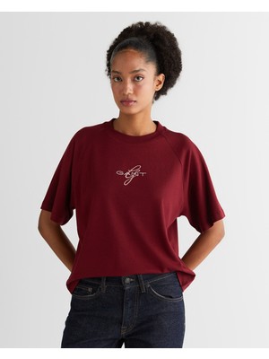 Gant Embroidery C-Neck T-Shirt 42325312T.604