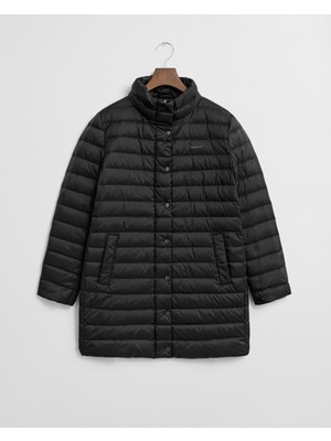 Gant Kadın Siyah Regular Fit Fermuarlı Mont 4751155.5