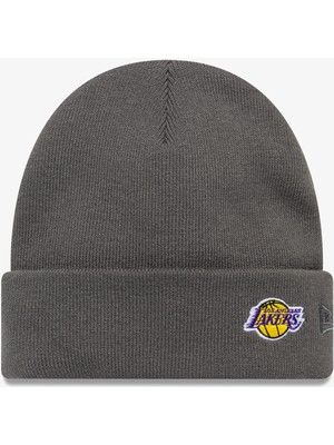 New Era La Lakers Nba Mini Logo Unisex Gri Bere.-