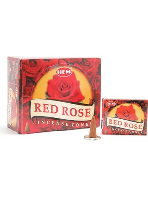 Alvo Store Buğz Red Rose Aromalı Konik Tütsü