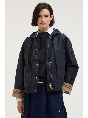 Barbour Ryedale Yağlı Ceket NY71 Royal Navy