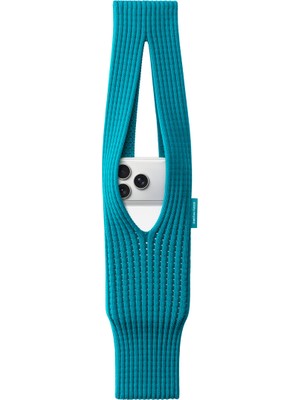 Awei Tüm Telefonlarla Uyumlu iPhone Pocket Issey Mıyake Örgü Çapraz Telefon Çantası Askısı 80CM