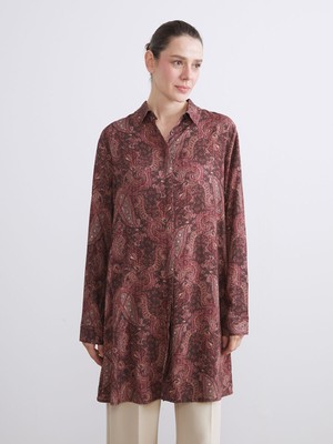 Lc Waikiki Yeni Sezon Desenli Kadın Gömlek Tunik