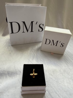 DMs Silver Gold Arı Gümüş Charm'ı