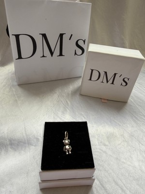 DMs Silver Hareketli Oyuncak Ayı Gümüş Charm'ı