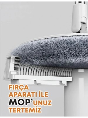 VeraGlobe Buğz Kirli ve Temiz Suyu Ayıran Pratik Mop