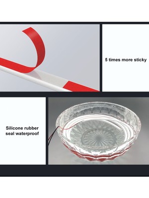 Mk Express Citroen C-Elysee Uyumlu  Izgara Üstü Kaput Ledi,gündüz Ledi Silikon 150CM Beyaz