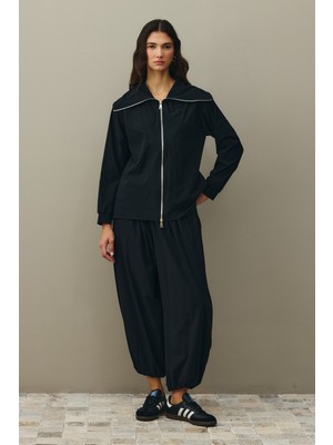 Fahhar Fermuarlı Light Touch Takım Siyah