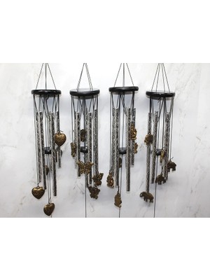 VeraGlobe Buğz Metal Rüzgar Çanı Model 3