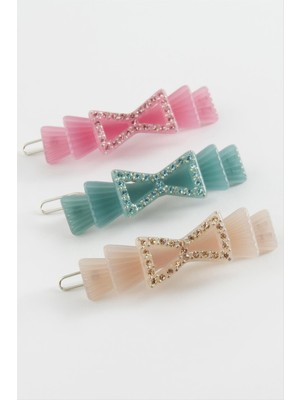 SiHako Fiyong Taşlı Klipsli Toka