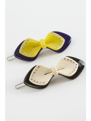 SiHako Fiyong Taşlı Klipsli Toka