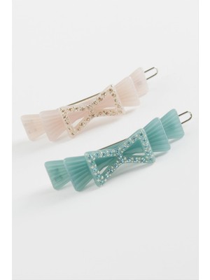 SiHako Fiyong Taşlı Klipsli Toka