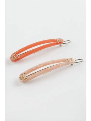 SiHako Oval Taşlı Klipsli Toka