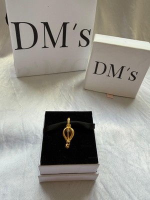 DMs Silver Gold Balon Gümüş Charm'ı