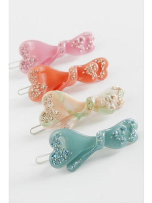 SiHako Fiyong Taşlı Klipsli Toka