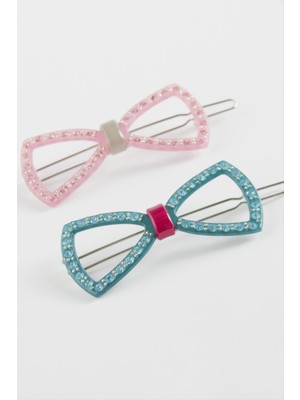 SiHako Sonsuzluk Taşlı Klipsli Toka