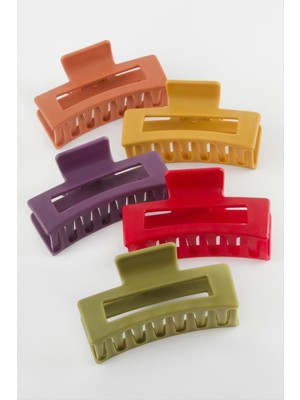 SiHako Dikdörtgen Renkli Mandal Toka 8 cm