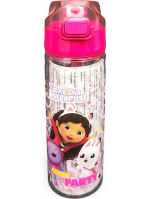 Wiggle Gabby's Doll House Turkuaz 500 ml Pipetli Matara/suluk