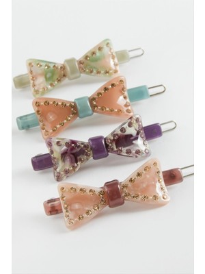 SiHako Fiyong Taşlı Klipsli Toka