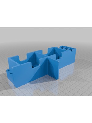 Akaslan Plastik Gopro Case Organizer Hero 13 Çift Kamera Desteği