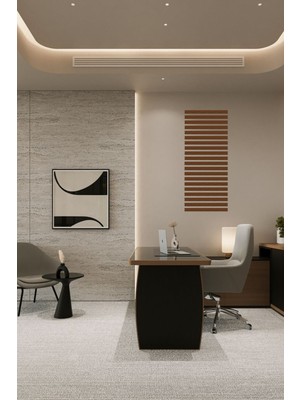 Lexi Iskandinav Duvar Çıtası 5 cm x 50 cm (5 Adet) Çocuk Odası Dekorasyonu Duvar Çıtası Ceviz Renk