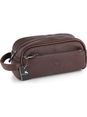 Özbience Pratik Erkek El Çantası, Seyahat ve Günlük Kullanım Için Kahverengi