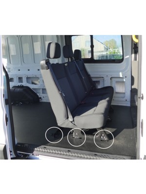 Akaslan Plastik Ford Transit Koltuk Mk7 Tutamacı Abs Baskı Uyumlu