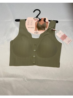 Umt 353 Lazer Önden Çıtçıtlı Dikişsiz Balensiz Sütyen